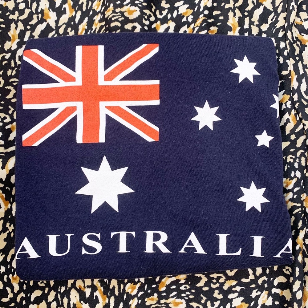 Australia cotton tee size xs